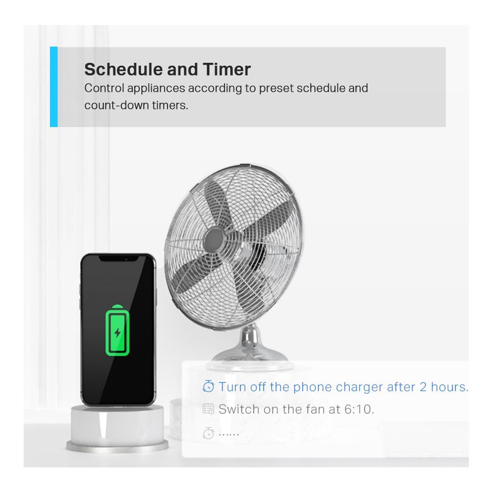 TP-Link Tapo P100 Mini Smart Wi-Fi Socket – Smart Remote Control Plug