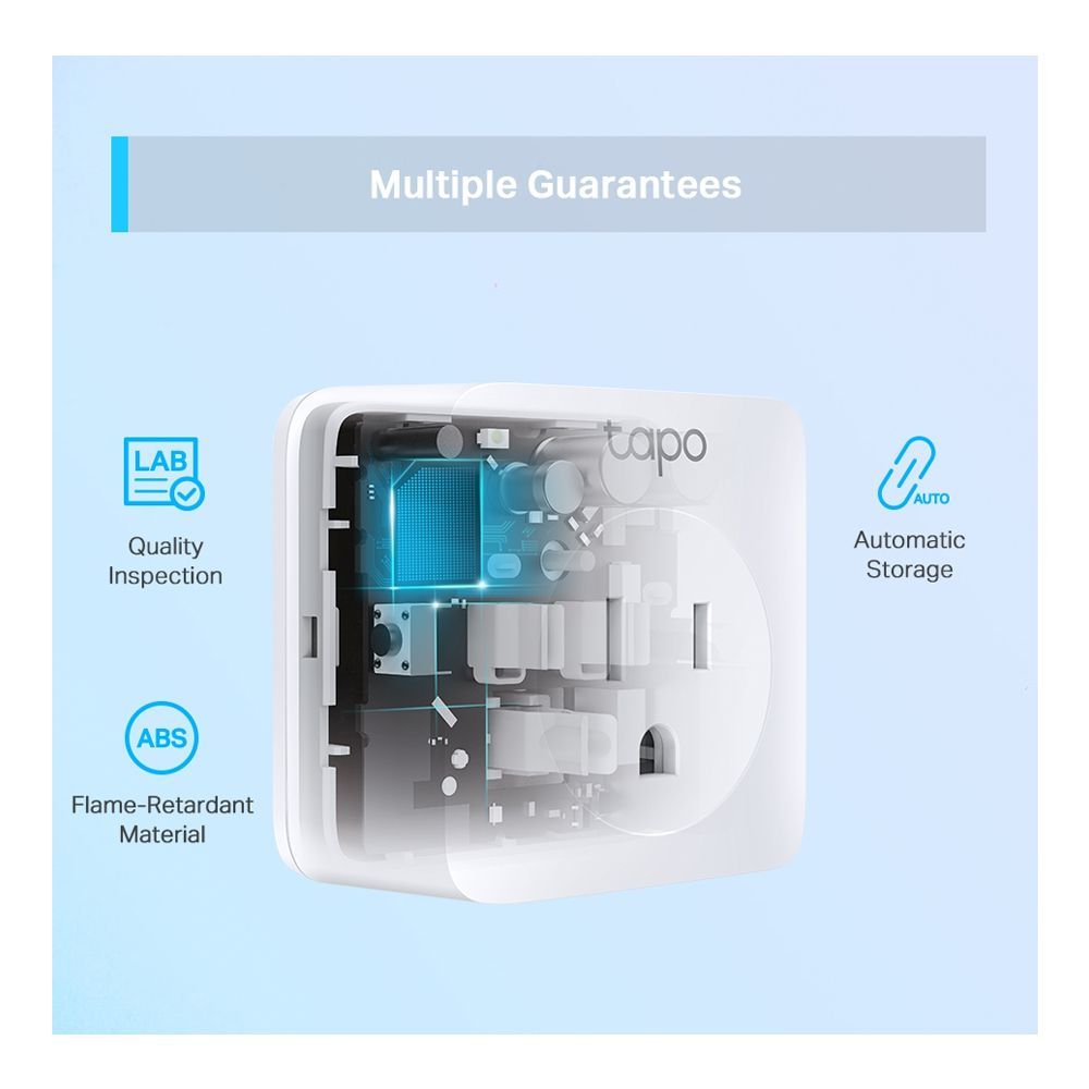 TP-Link Tapo P100 Mini Smart Wi-Fi Socket – Smart Remote Control Plug
