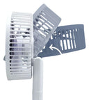Rechargeable 3-in-1 Clip Fan | Portable Handheld, Desktop & Wall Mounted USB Cooling Fan