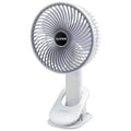 Rechargeable 3-in-1 Clip Fan | Portable Handheld, Desktop & Wall Mounted USB Cooling Fan