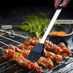 5-Piece Stainless Steel BBQ Grill Tool Set