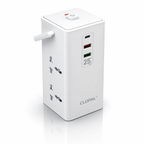 PowerNest 7-in-1 Charging Tower Extension – 2500W Smart Power Station