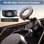 Foldable Magnetic Car Phone Holder | 360Â° Rotating Suction Mount, Universal