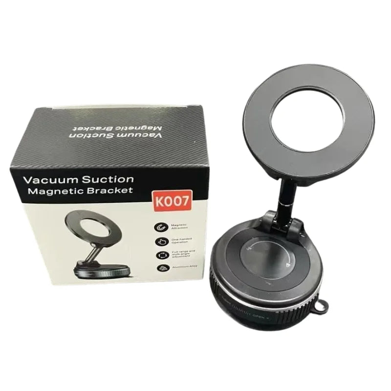 Foldable Magnetic Car Phone Holder | 360Â° Rotating Suction Mount, Universal