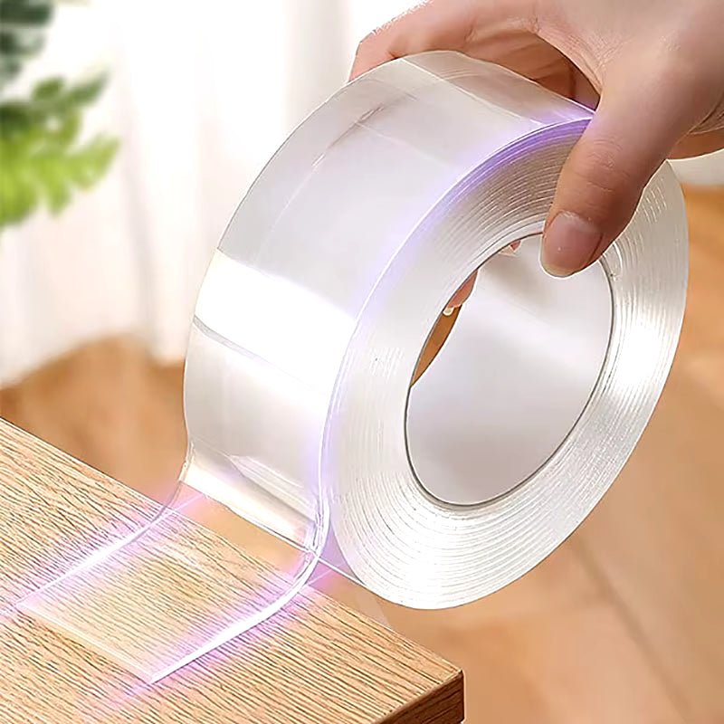 Nano Tape â€“ 3M Double-Sided Transparent Gel Grip Tape | Reusable, Washable & Traceless