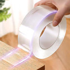 Nano Gel Grip Tape â€“ 5M Double-Sided Transparent Nano Tape | Washable, Reusable & Traceless