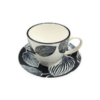 Danny Home Ceramic Tea Set – Black & White