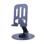 Multi-Angle 360Â° Rotating Metal Phone & Tablet Stand | Foldable, Universal & Elegant