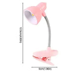 Mini Book Light with Clip | Portable LED Reading Lamp with Eye Protection (Random Color)