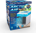 Arctic Air Ultra 3-in-1 Mini USB Portable Air Cooler | Personal Evaporative AC with LED Night Light for Home Office Travel