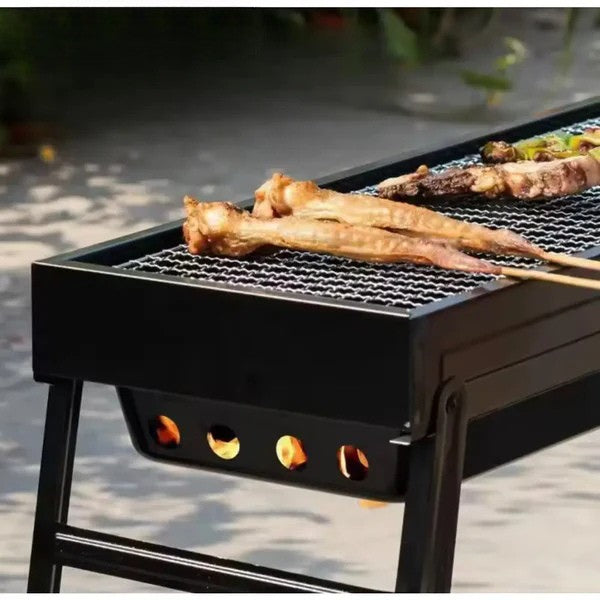 Portable Japanese Style Charcoal BBQ Grill