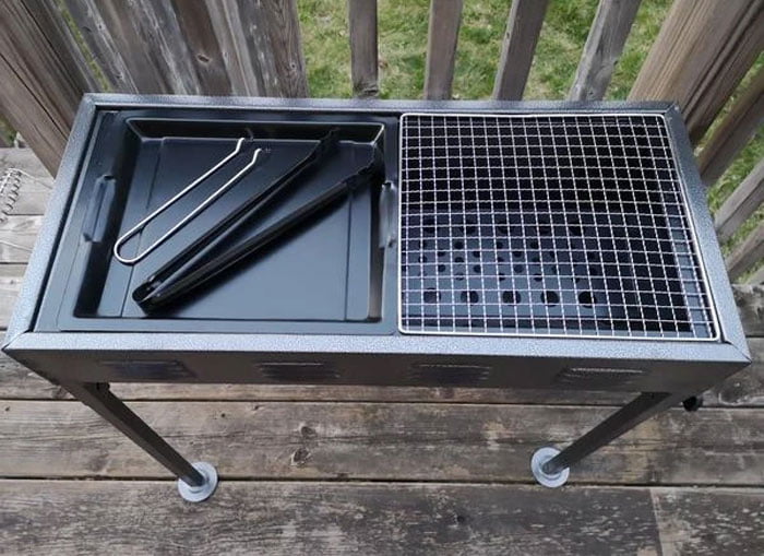 Portable Japanese Style Charcoal BBQ Grill