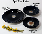 Black Opal Dinner Set 18 Pcs | Modern Tableware Set