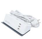 SO-TECH PowerSafe Extension Wire ST-105U – Universal Surge Protector with USB Charging
