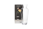 Clear Glass Plant Vase 20.2cm | Elegant Decorative Flower Vase
