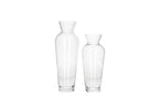 Clear Glass Plant Vase 25.2cm | Tall Elegant Flower Vase