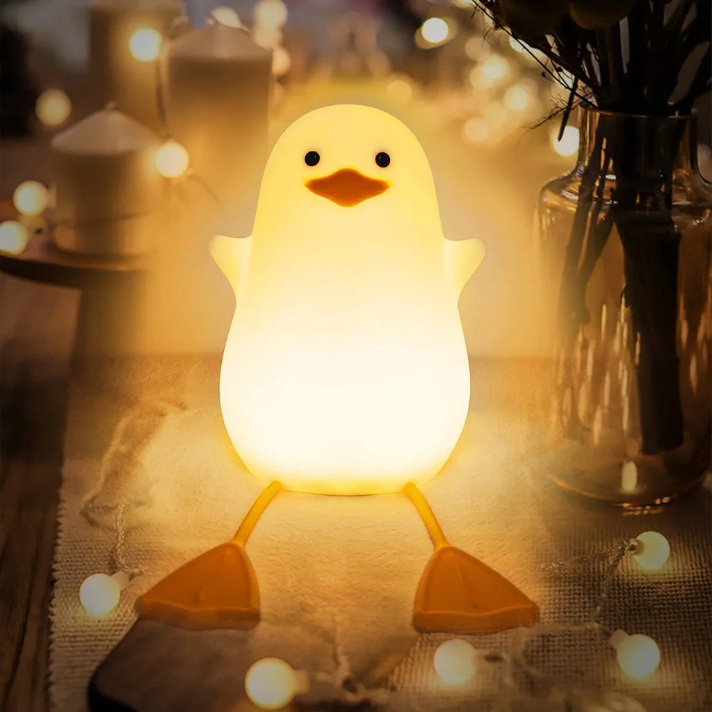 Cute Duck Glow Night Lamp