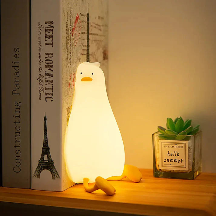 Cute Duck Glow Night Lamp