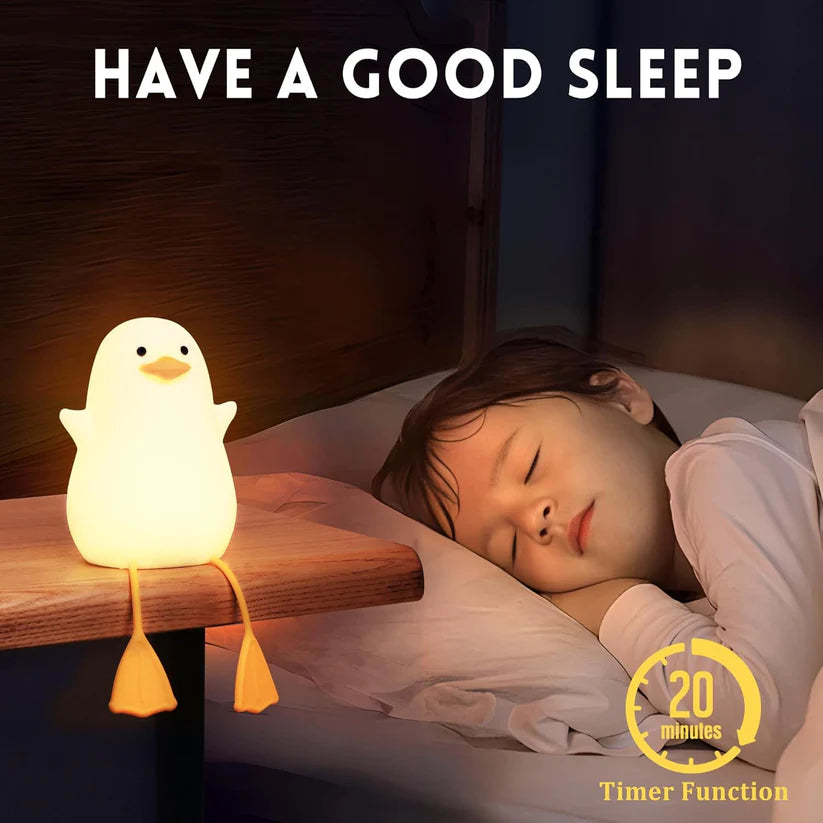 Cute Duck Glow Night Lamp