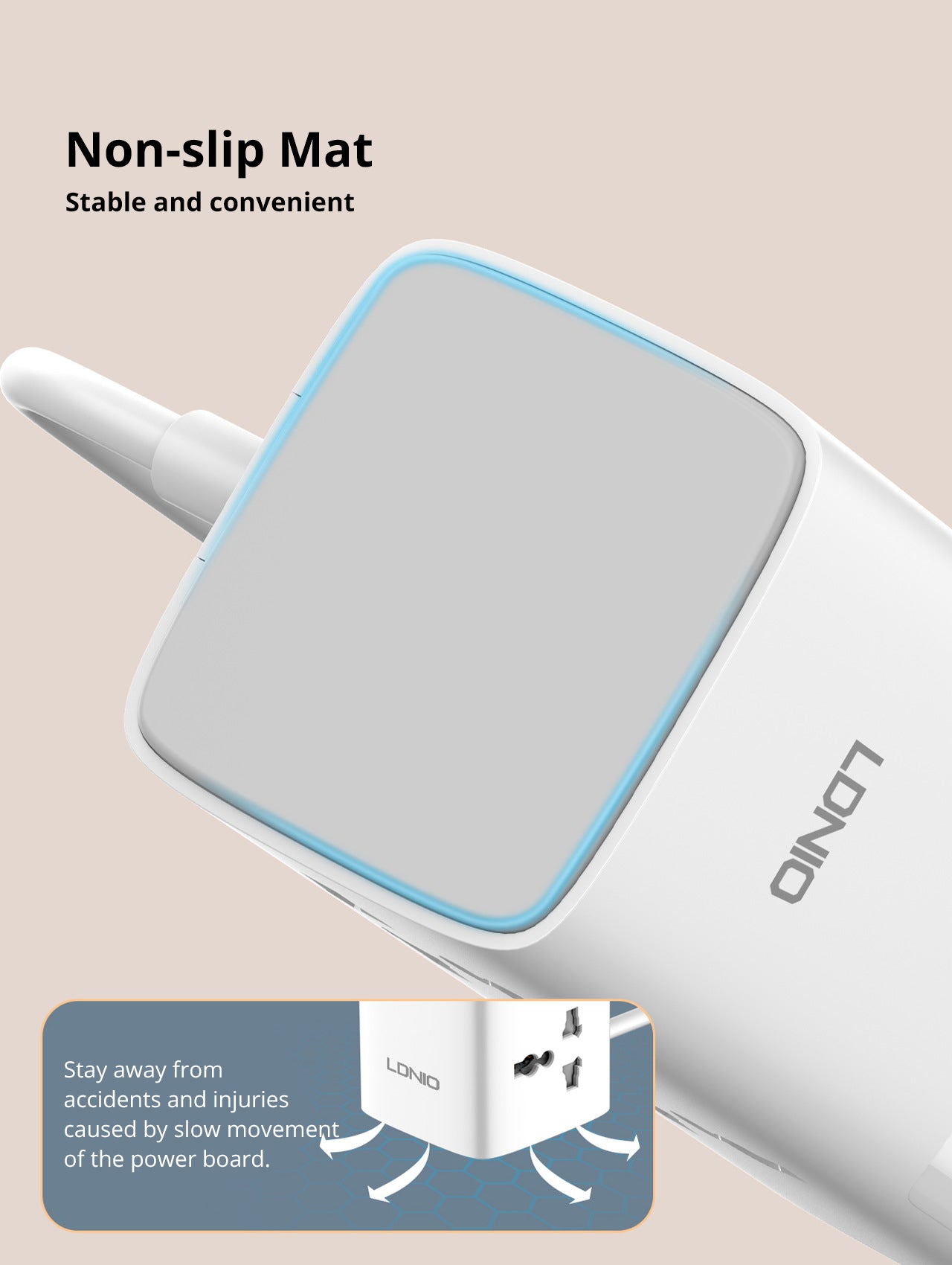 Power Tower 70W – Fast Charging Desktop Power Hub