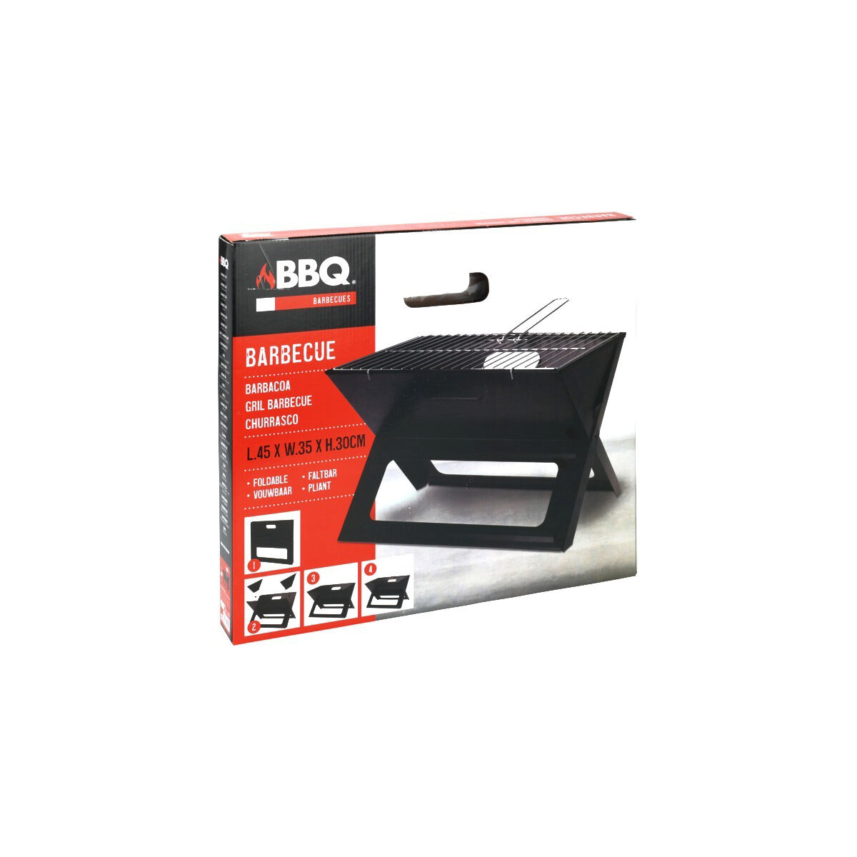 Folding X Grill – Portable Compact Outdoor BBQ Grill