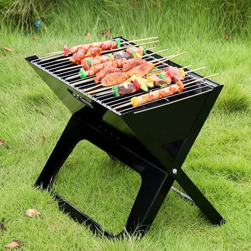 Folding X Grill – Portable Compact Outdoor BBQ Grill