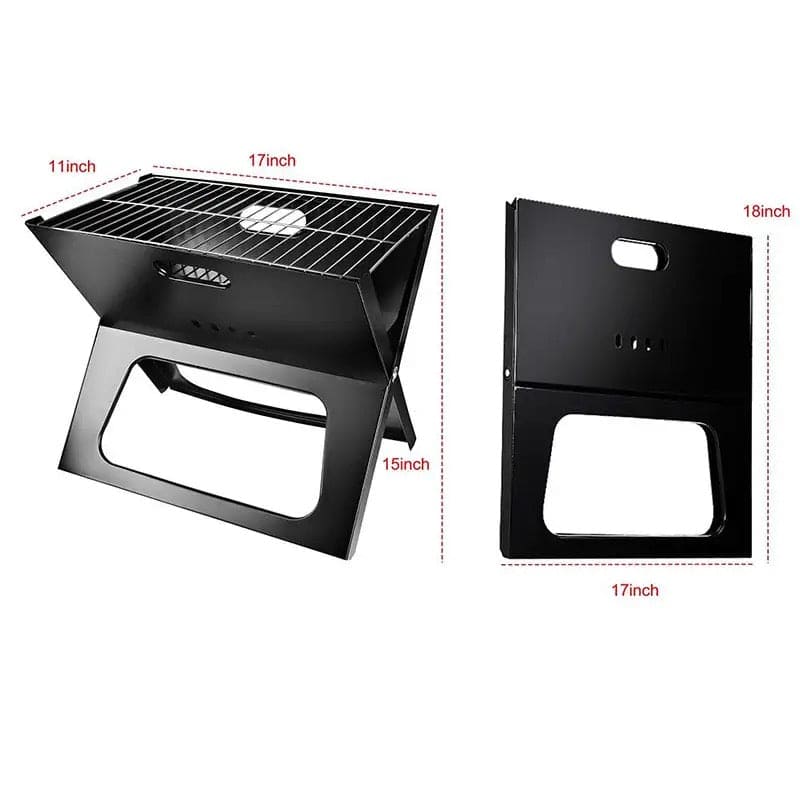 Folding X Grill – Portable Compact Outdoor BBQ Grill
