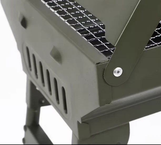 Folding Portable BBQ Grill - Charcoal Camping Grill