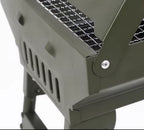 Folding Portable BBQ Grill - Charcoal Camping Grill