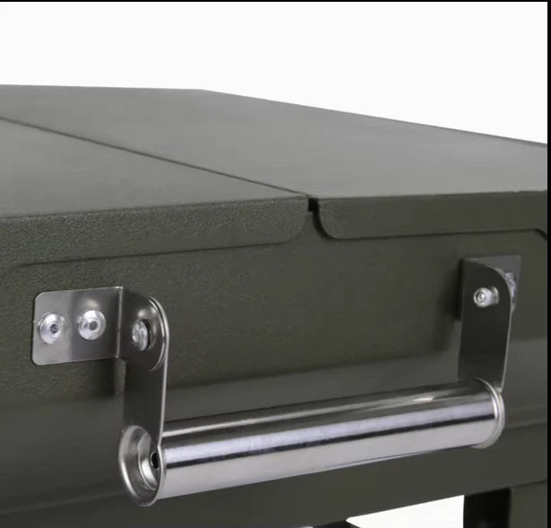 Folding Portable BBQ Grill - Charcoal Camping Grill