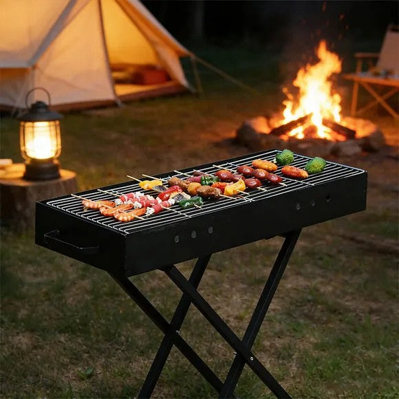 BBQ GRILL WITH MANUAL BLOWER- SMALL
