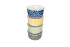 Porcelain Food Storage Container 14cm | Airtight Bowl with Lid