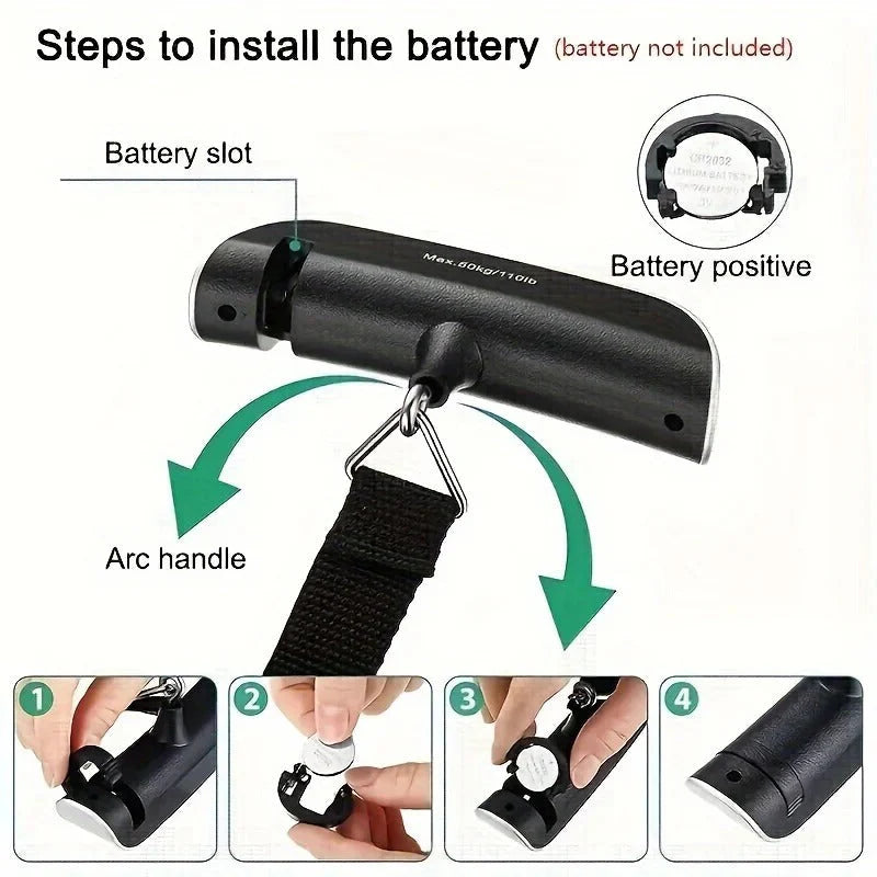 Portable Digital Luggage Weight Scale