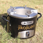 High-Efficiency Portable Firewood BBQ Stove