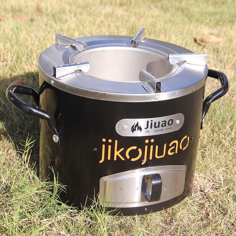 High-Efficiency Portable Firewood BBQ Stove