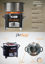 High-Efficiency Portable Firewood BBQ Stove