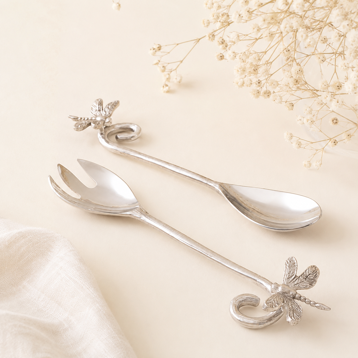Jugnu — Dragonfly Salad Servers