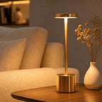 ZenGlow Touch Metal Lamp – Dimmable Modern Night Lamp
