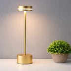 ZenGlow Touch Metal Lamp – Dimmable Modern Night Lamp