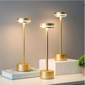 ZenGlow Touch Metal Lamp – Dimmable Modern Night Lamp