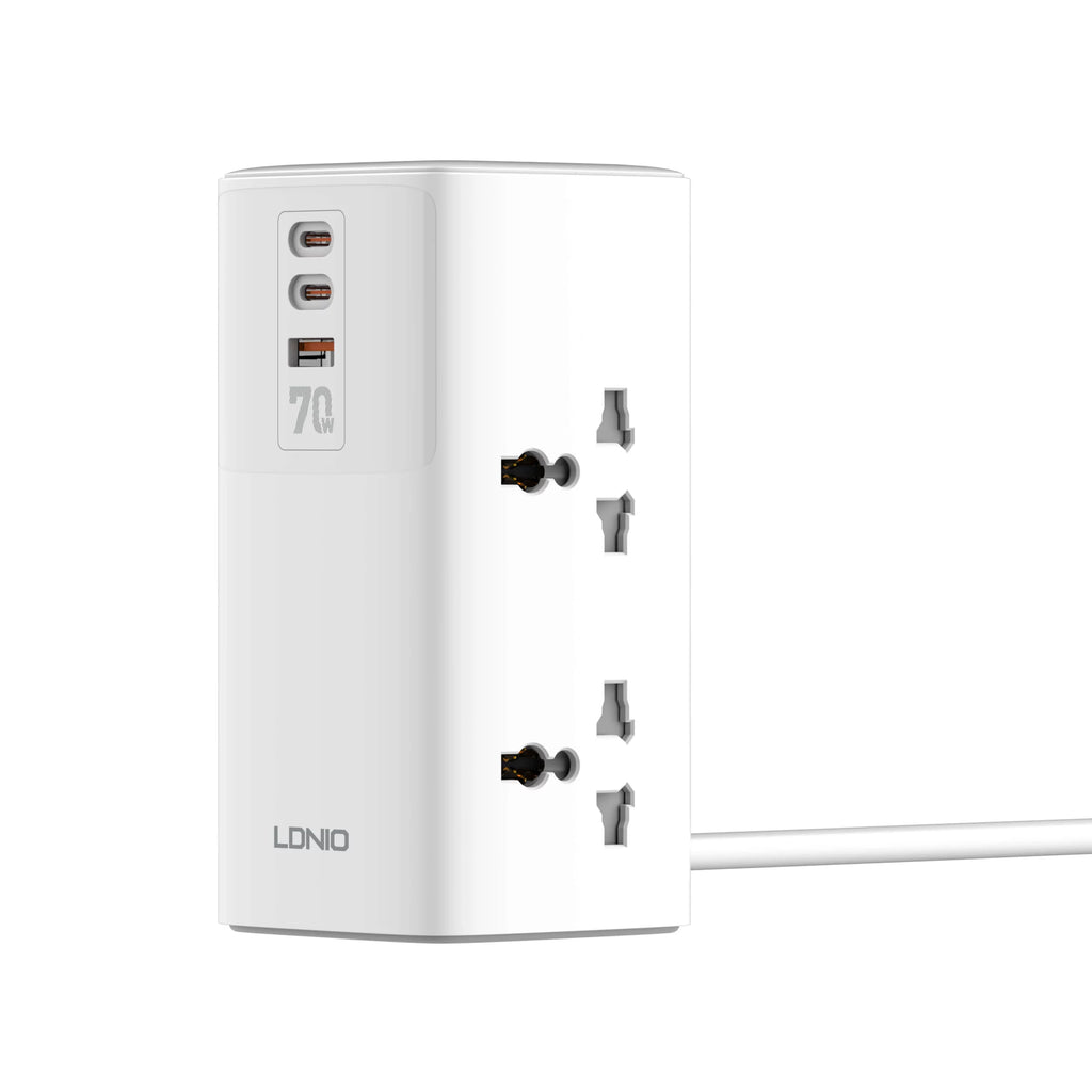 Power Tower 70W – Fast Charging Desktop Power Hub
