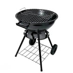 Portable Round Trolley BBQ Grill - Large- 46 cm