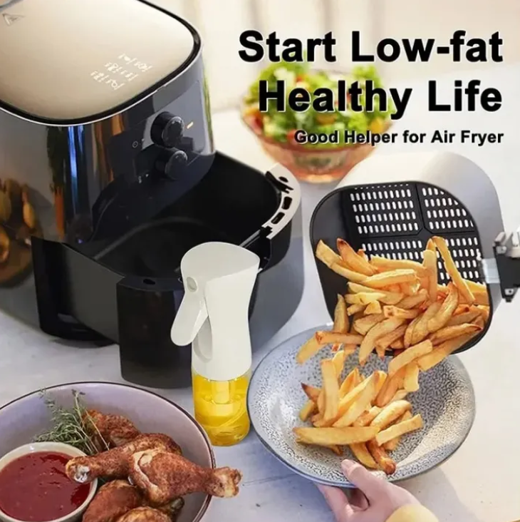 Premium Healthy Cooking Oil Spray Bottle (200ml)