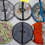 Roti Zipper Bag  | Reusable Airtight & Insulated Storage Bag | Keeps Chapati Fresh, Soft & Warm | Random Design
