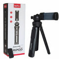 NeePho NP-999s 2-in-1 Selfie Stick & Tripod | Adjustable Height, Bluetooth Remote | Universal Smartphone & Camera Mount | Lightweight & Portable