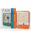 Portable USB Air Cooler Fan â€“ 3-Speed, Mist Spray, Rechargeable | Random Color
