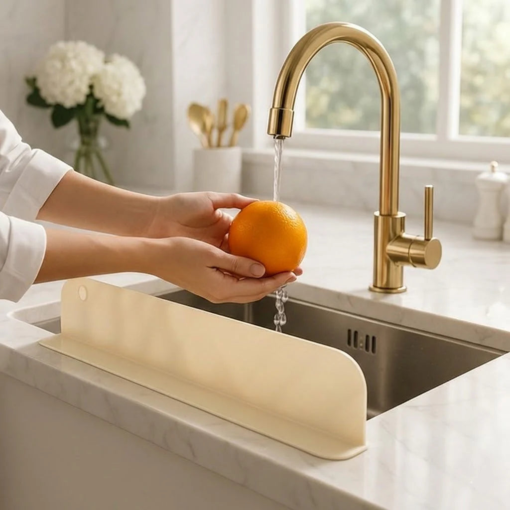 Silicone Sink Splash Guard with Suction