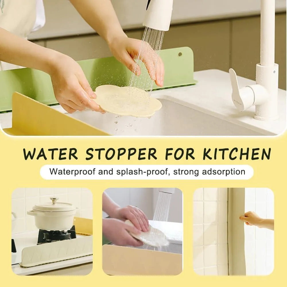 Silicone Sink Splash Guard with Suction