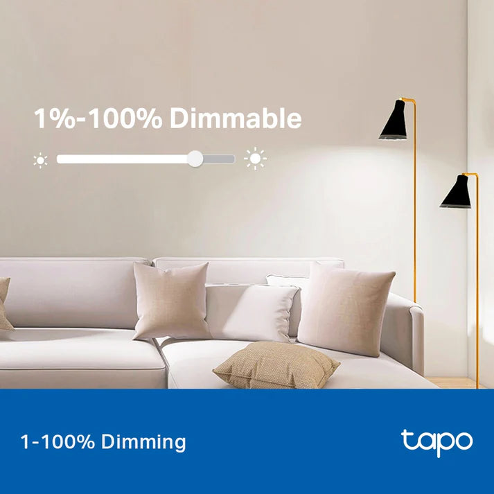 Tapo L520E Smart WiFi Light Bulb (Daylight & Dimmable)