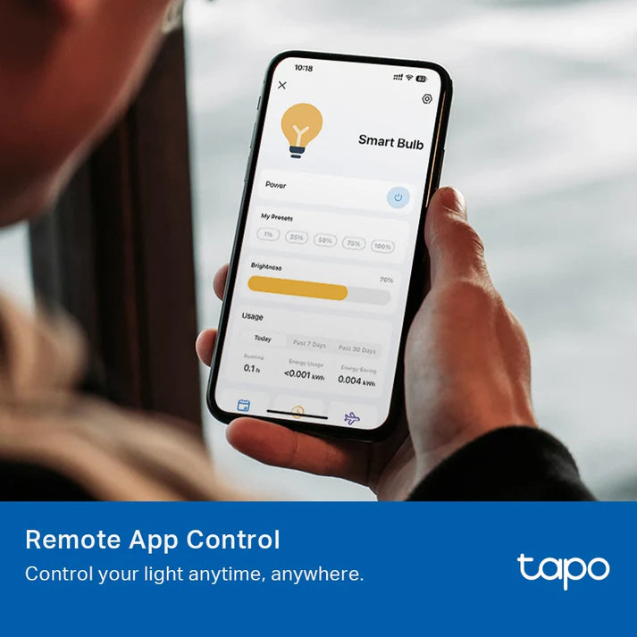 Tapo L520E Smart WiFi Light Bulb (Daylight & Dimmable)